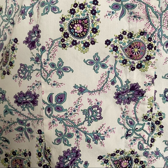 Tabi Simply Classics White paisley button down shirt size XXL - Picture 9 of 9